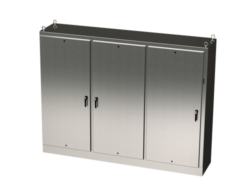 SCE-90XM3EW24SS6 Saginaw Control and Engineering 90 x 117.5 x 24 S.S. 3DR XM Enclosure