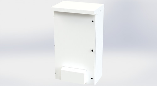 SCE-65VR3620 Saginaw Control and Engineering 65 x 36 x 20 Vented Enclosure with Quarter Turn Latches