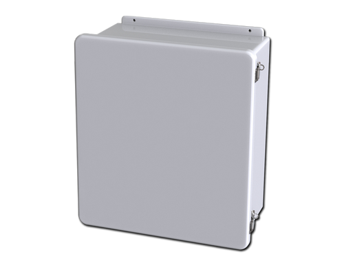 SCE-242411CHQRFG Saginaw Control and Engineering 26.12 x 26.12 x 11.71 Fiberglass Enclosure