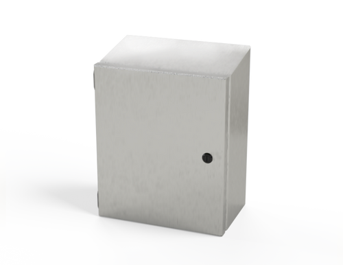 SCE-1210ELJSSST Saginaw Control and Engineering 12 x 10 x 6 S.S. ELJ Sloping Top Enclosure