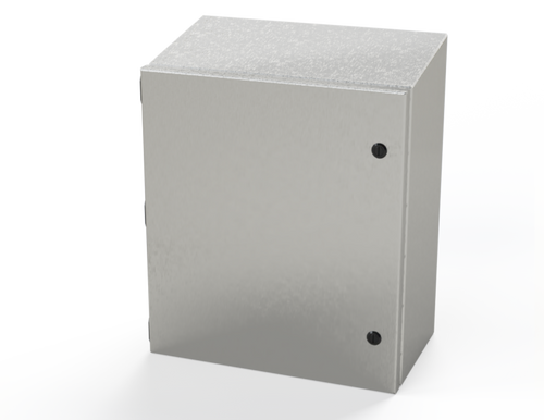 SCE-16148ELJSSST Saginaw Control and Engineering 16 x 14 x 8 S.S. ELJ Sloping Top Enclosure