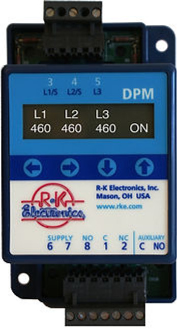 STR-24A-B RK Electronics Digital Seal & TempStat Relay, 24VAC, 1 or 2-Input Monitoring, Adjustable 5K to 200K Ohms Seal Trip, 2 SPDT Output Contacts, Pluggable Termial Blocks, Surface Mount