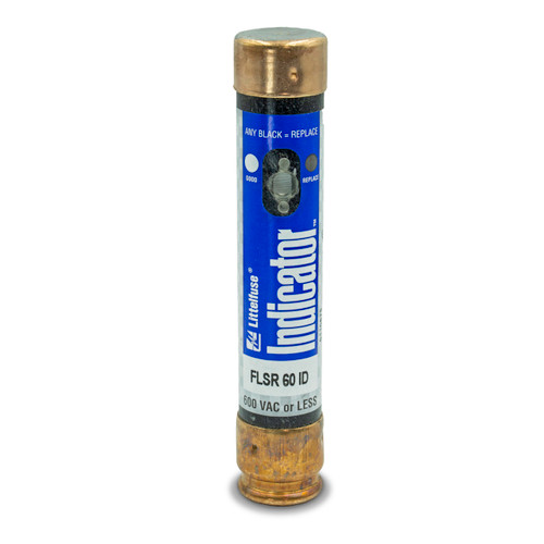 FLSR060.TXID Littelfuse UL Class RK5 Dual-Element Time-Delay Fuse With Indication (600V, 60 Amps, 10 pack)