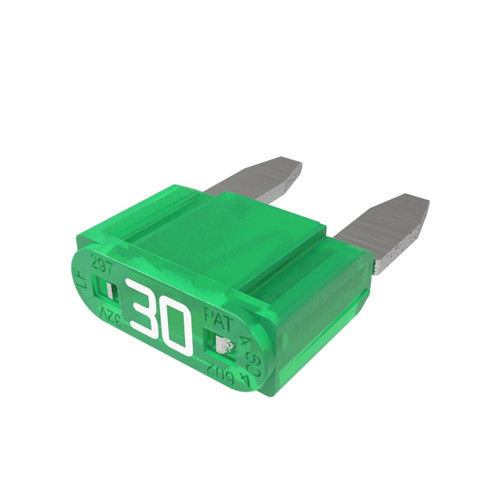 0297030.WXNV Littelfuse Automotive Mini Fast-Acting Blade Type Fuse - Bulk 3000-Pack