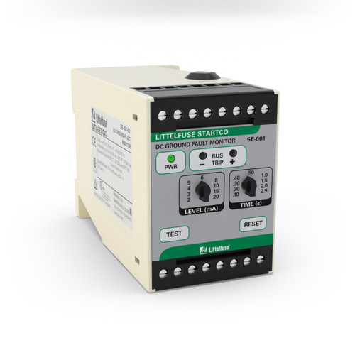 SE-601-0D Littelfuse Dc Ground-Fault Monitor  9-36 Vdc Supply