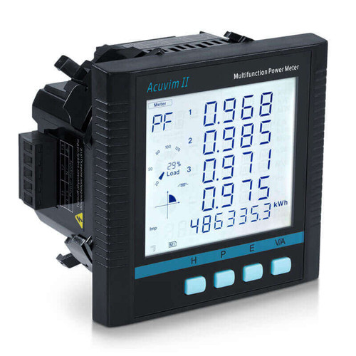 ACUVIM-IIR-M-5A-P1V3 Accuenergy Multifunction Power Meter (45-65Hz, 690V L-L/400V L-N, 5A/1A)