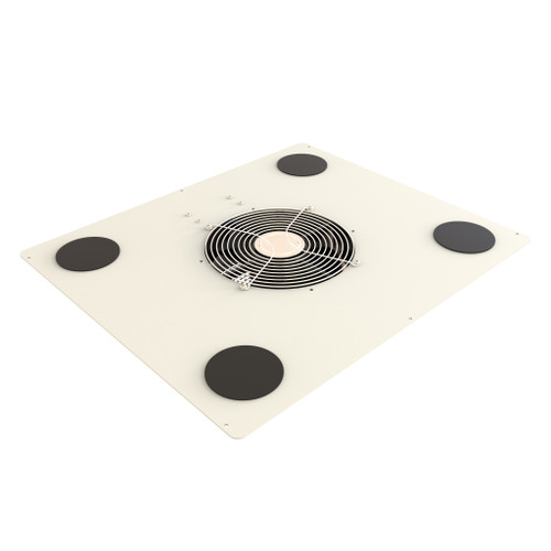 C2T1936F10CELG1 Hammond Manufacturing Fan Top W/Cable Entry 19X36