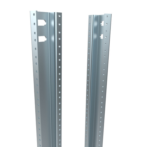 CCR78TZPL Hammond Manufacturing 45U Cont Rack Tap Combo Rail