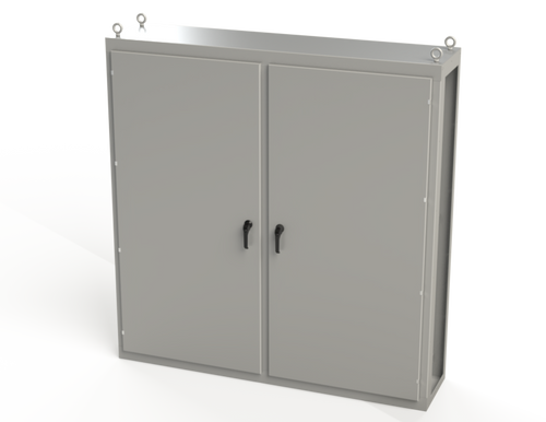 SCE-N80C7818 | 80 x 77.75 x 18 2DR Enclosure | Saginaw Control & Engineering SCE-N80C7818 | 80 x 77.75 x 18 2DR Enclosure | Saginaw Control & Engineering