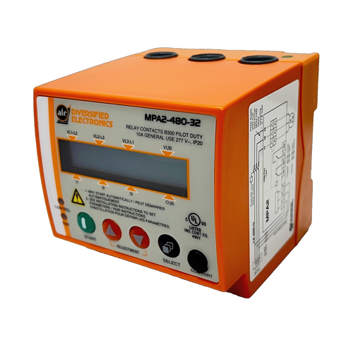 MPA2-480-32 ATC Motor Protection Analyser 440/480 vac 10-32 amp