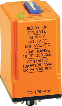 TBC-120-ABA ATC On-Delay Time Delay Relay 120V AC/DC