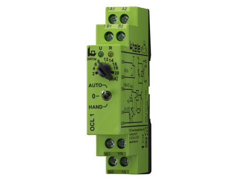 OCL1 24VAC/DC Tele Controls Coupling block OCTO series with threshold switch 2 to 20 mA