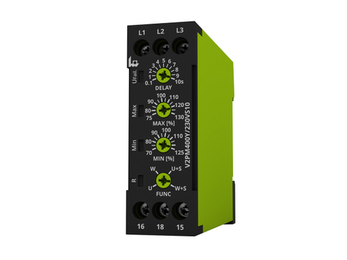 V2PM400Y/230VS10 Tele Controls 3-phase mains, multifunction,  1 CO