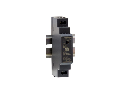 HDR-15-24 Tele Controls Switch Mode PSU 24VDC, high efficiency, 15.2W, 0.63A