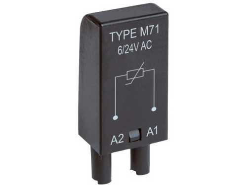 M71 Tele Controls Varistor 24VAC for relay socket series RA, RM (ES15..), RP (ES50..)