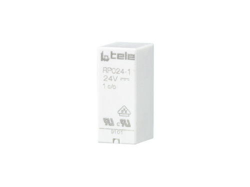 RP 024-1 Tele Controls PCB relay, 24VDC , SPDT, 16A