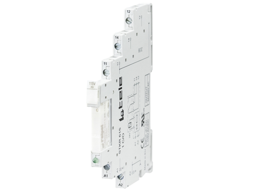 STKR 615 Tele Controls Slim coupling relay, 115VAC/DC, 1CO