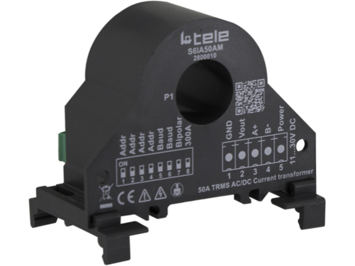 S6IA50AM Tele Controls up to 50A with Modbus RTU / RS485 and 0-10V interface