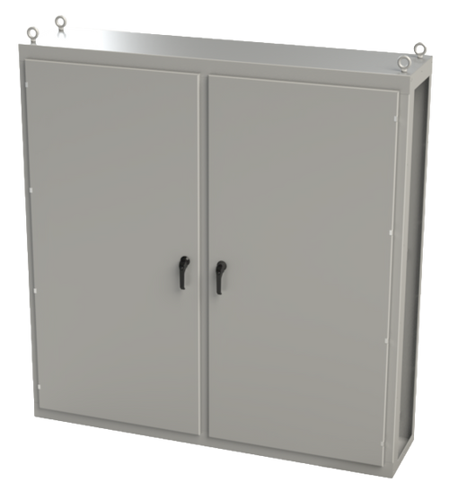 SCE-N86C7824 Saginaw Control & Engineering 86 x 77.75 x 24 2DR Enclosure