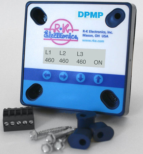 DPMP-12D-B RK Electronics 3√ò Volt Relay, 12VDC, 200-600VAC, T/B