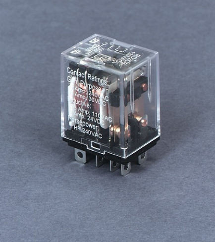 RD2CB-120VAC RK Electronics Relay, 120VAC Coil, DPDT, 10 Amp