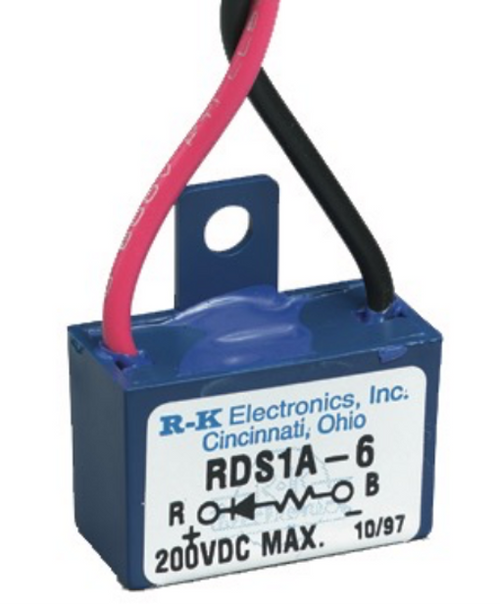 RDS3G-6V RK Electronics Res-Diode Filter, 320 VDC, 100O, 6"V