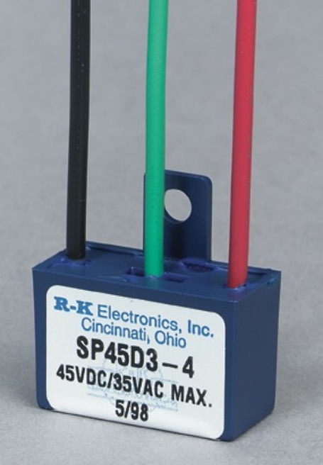 SP45D2T-6 RK Electronics Analog Trans Fltr, 45VDC/35VAC, 2V&T 6"