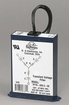 TFYS-220.5-TB RK Electronics Tran Filter 600VAC 3√ò 0.47mfd 220O T/B