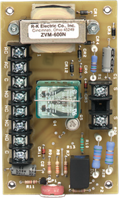 ZVM-600R RK Electronics Zero Speed Switch (115VAC, 40-400mV, 10 Amp, DPDT)