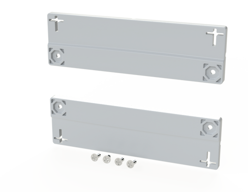 SCE-PCMST12  Saginaw Control and Engineering Polycarbonate Mounting Strap (For use with 12in width enclosures)