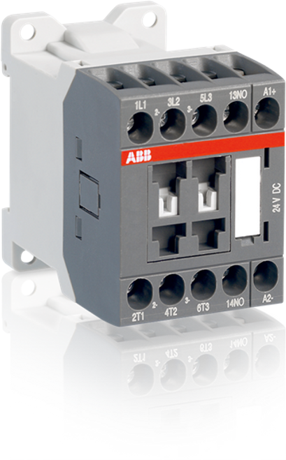 ASL12-30-10-81 | ABB Contactor (3P, 1 Aux Contact Block, 24 VDC)