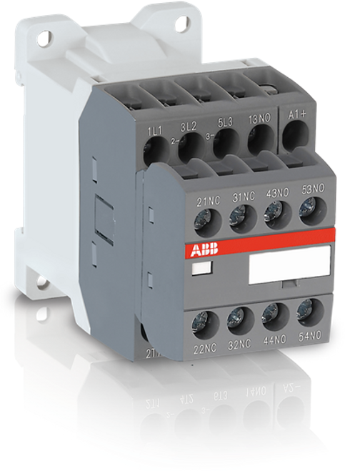 ASL12-30-32-81 | ABB Contactor (3P, 1 Aux Contact Block, 24 VDC)