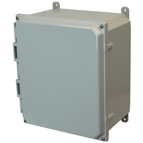 AMP1426 | Allied Moulded Products Polycarbonate enclosure with 4-screw lift-off cover