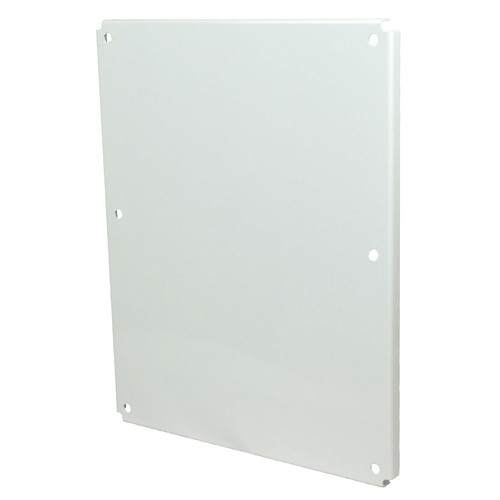 P3024 | Allied Moulded Products White painted carbon steel back panel for use with 30in x 24in enclosures