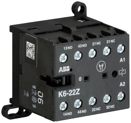 B7-30-01-01 ABB Mini Contactor (24V AC, 3 NO, 0 NC, Screw Terminals)