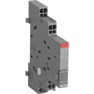 HK1-02K ABB Auxiliary Contact (2NC, Side Mount with Push-in Spring Terminals)