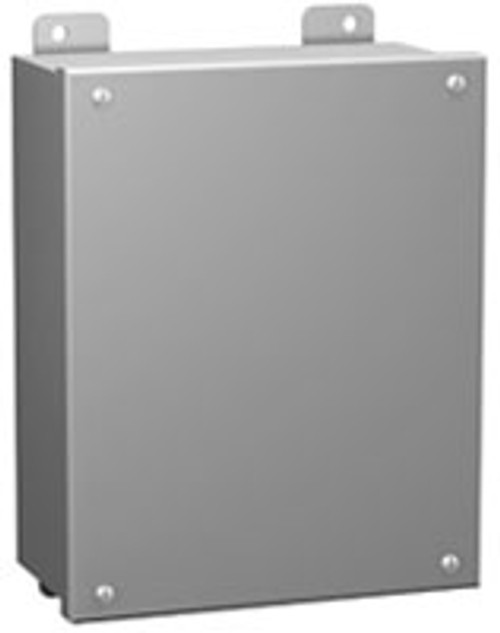 1414SCC | Hammond Manufacturing 6 x 4 x 3 Steel Enclosure with Lift-Off Cover and Screws