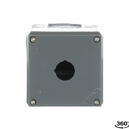 080SP-1M | ABB 1-Hole Encl Grey Alum Deep W/Condui