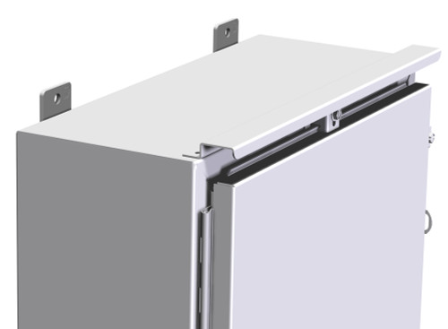 DK42S16 | Hammond Manufacturing Drip Shield Kit N4,4X - Fits 42" Wide Encl - 316SS