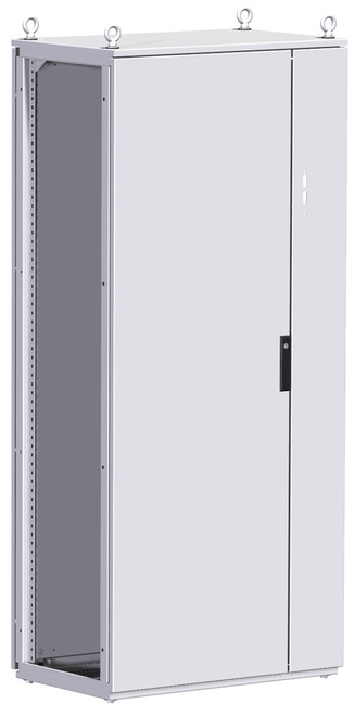 HME1668 | Hammond Manufacturing Modular Single Door Encl - 1600 x 600 x 800 - Steel/Lt Gray