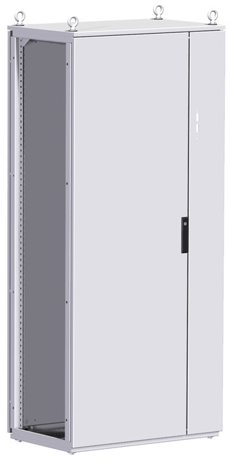 HME1866 | Hammond Manufacturing Modular Single Door Encl - 1800 x 600 x 600 - Steel/Lt Gray