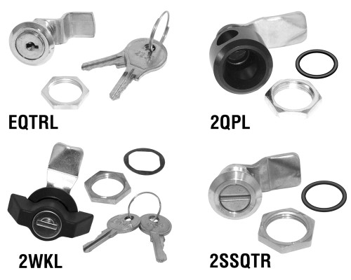 EHLPLSS | Hammond Manufacturing SS padlockable L handle