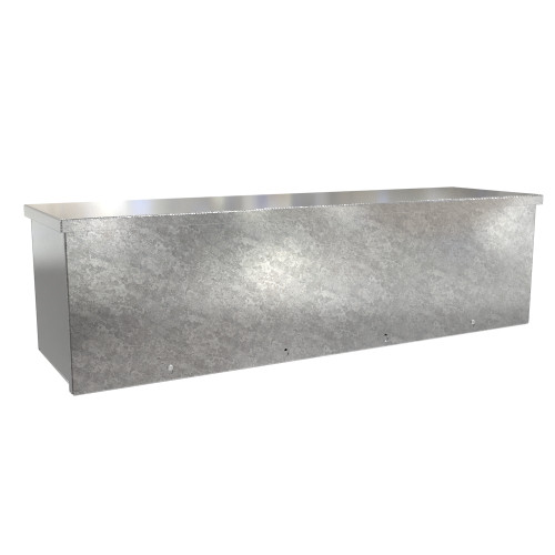 C3RWT1024G | Hammond Manufacturing Type 3R Wiring Trough - 10x10x24 - Galv