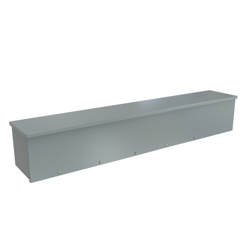 C3RWT1060 Hammond Manufacturing 10in x 10in x 60in Type 3R Galvanized Steel Wiring Trough