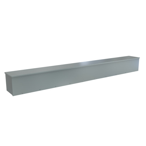 C3RWT12116 Hammond Manufacturing 12in x 12in x 116in Type 3R Galvanized Steel Wiring Trough