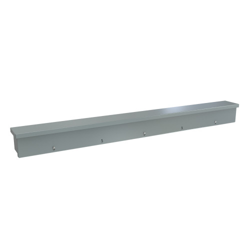 C3RWT448 Hammond Manufacturing 4in x 4in x 48in Type 3R Galvanized Steel Wiring Trough