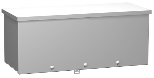 C3RWT636 Hammond 6in x 6in x 36in Type 3R Galvanized Steel Wiring Trough