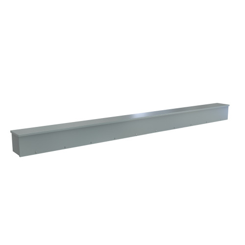 C3RWT8116 Hammond Manufacturing 8in x 8in x 116in Type 3R Galvanized Steel Wiring Trough