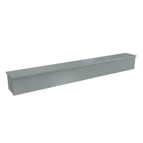 C3RWT872 Hammond Manufacturing 8in x 8in x 72in Type 3R Galvanized Steel Wiring Trough