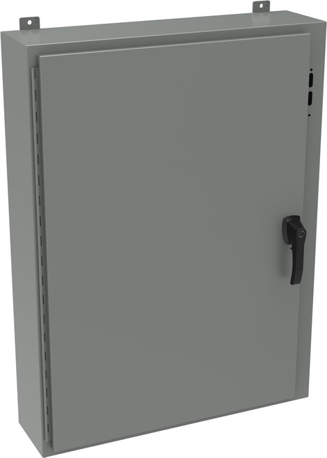 1447SK10HK | Hammond Manufacturing 48 x 37-3/8 x 10 N12 Disconnect Enclosure with Panel and Handle